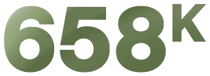 658K