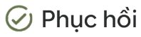 Phục hồi